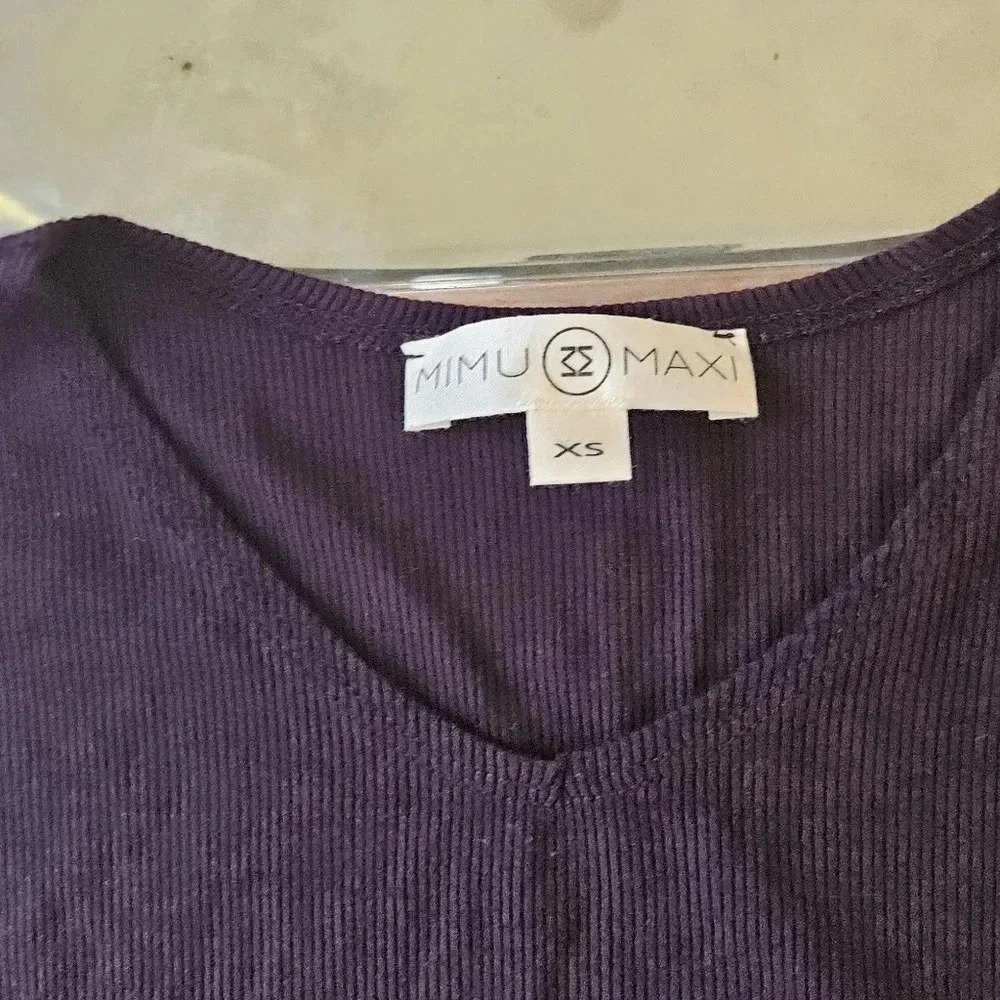 Mimu Maxi Ribbed Bodycon Dress - Picture 6 of 10